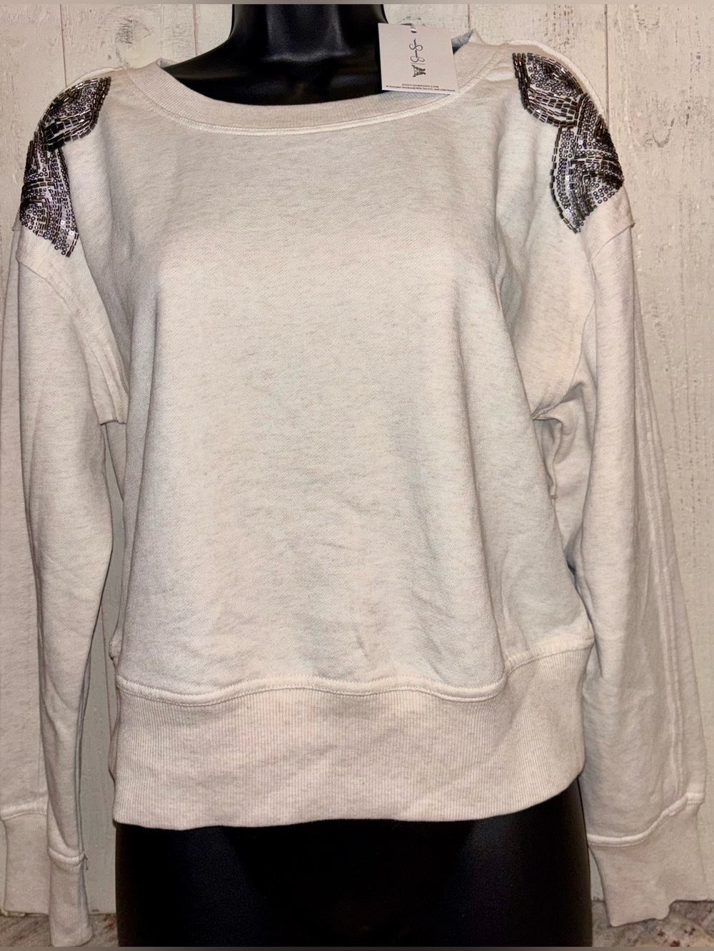 NWT! Jessica Simpson Khissa Crew Neck Pullover